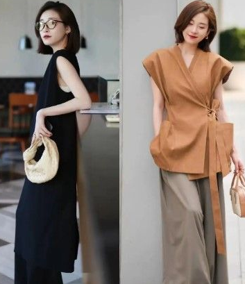 夏天衣服别买过多，样式好看、组合洋气，get自然舒适的高级美