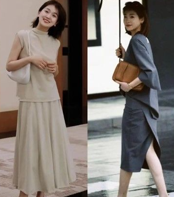 夏天衣服别买过多，样式好看、组合洋气，get自然舒适的高级美
